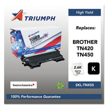 Triumph™ 751000nsh1072 Remanufactured Tn450 High-yield Toner, 2,600 Page-yield, Black freeshipping - TVN Wholesale